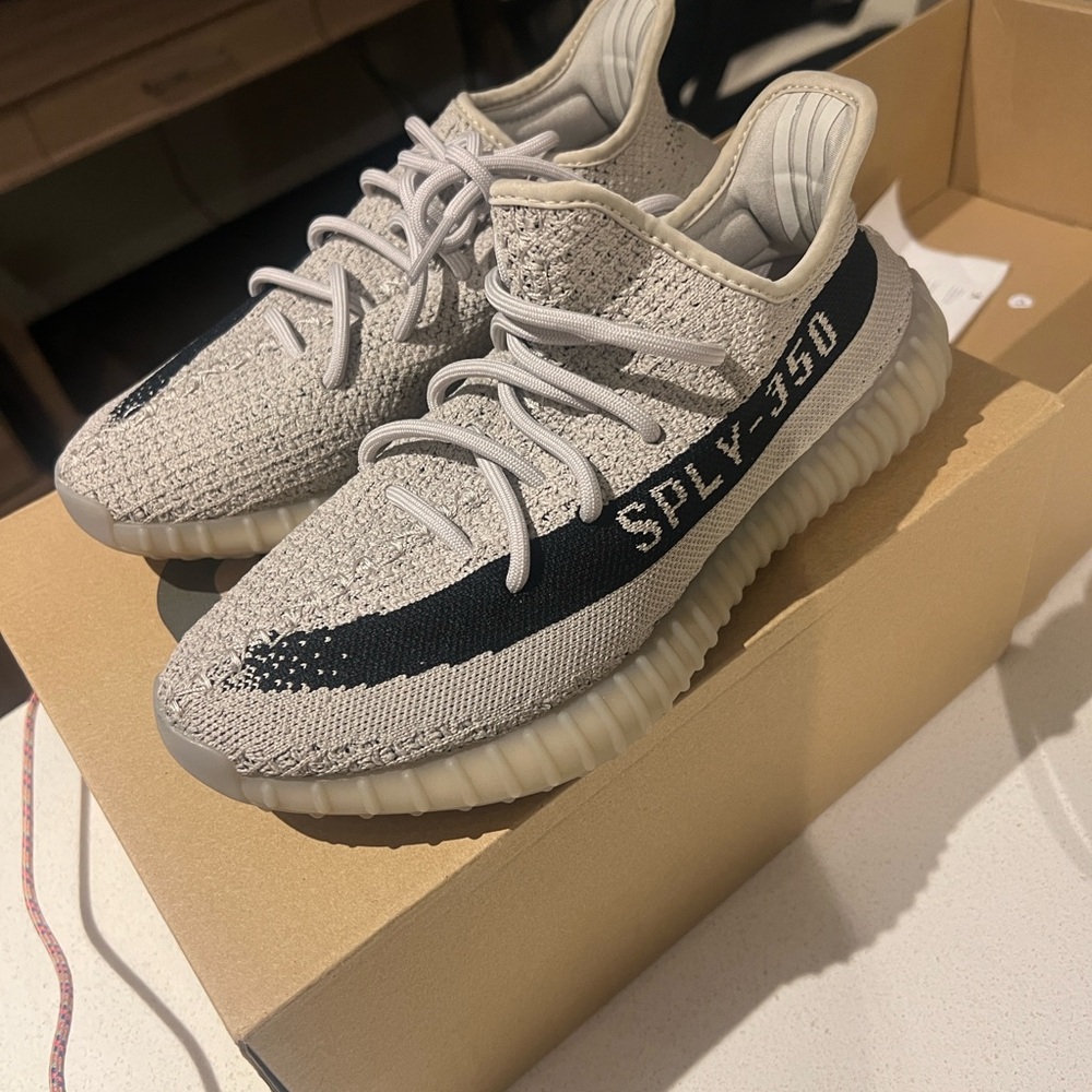 Adidas Yeezy Boost 350 V2 in Cream and Black